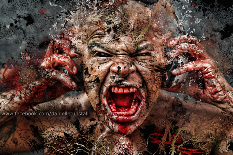 Illustration for article titled The disturbing horror portraits of Danielle Tunstall (NSFW)